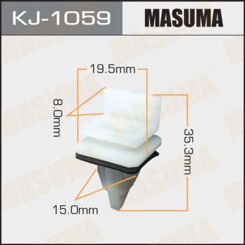 Клипса MASUMA KJ-1059