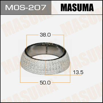 Кольцо уплотнительное глушителя Masuma MOS-207