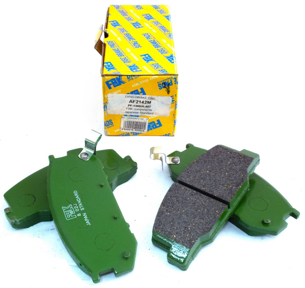 Тормозные колодки дисковые передние FBK FD2142M