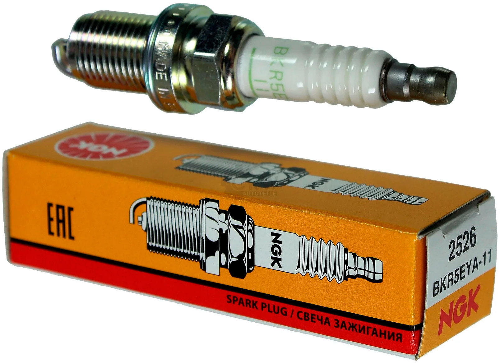 Свеча зажигания NGK 2526 BKR5EYA-11