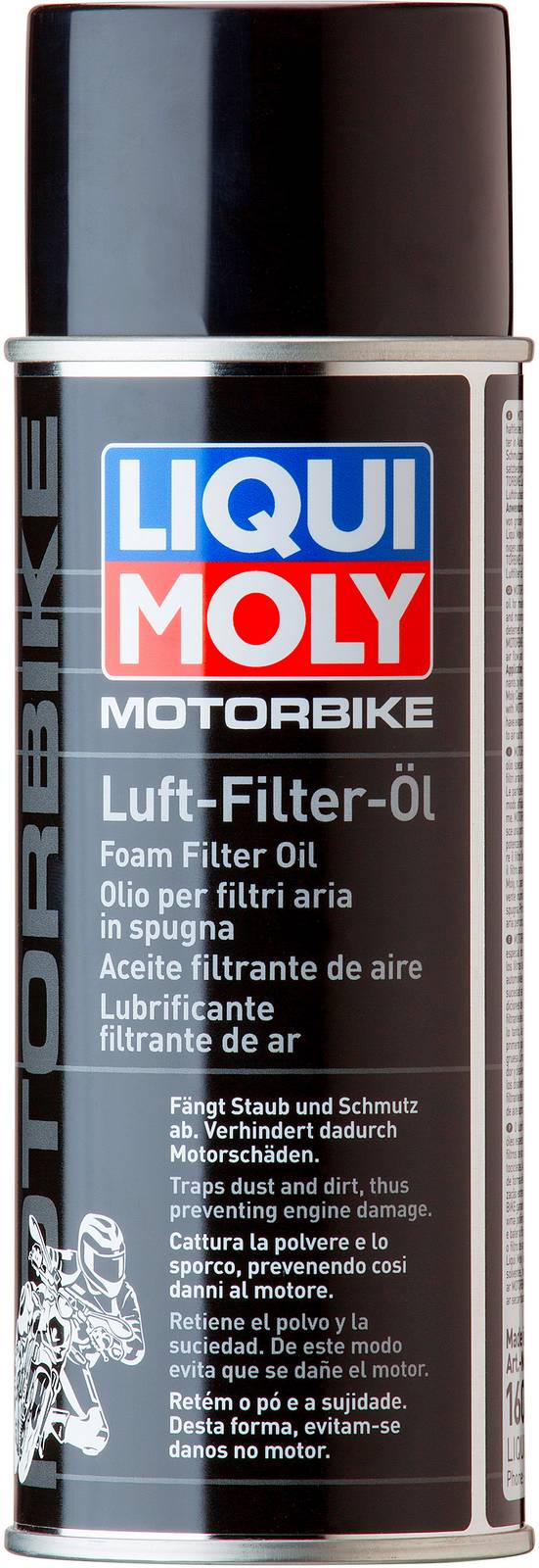 Масло для пропитки воздушных фильтров (спрей) Liqui Moly Motorbike Luft Filter Oil 0,4л