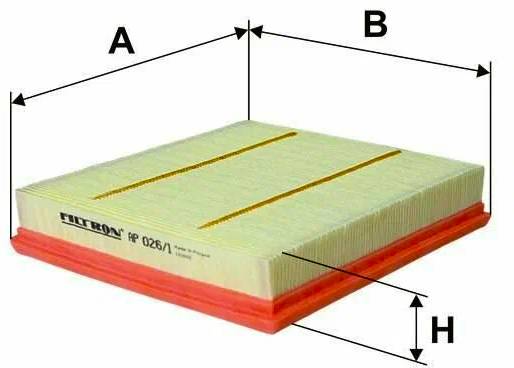Фильтр воздушный FILTRON AP 026/1