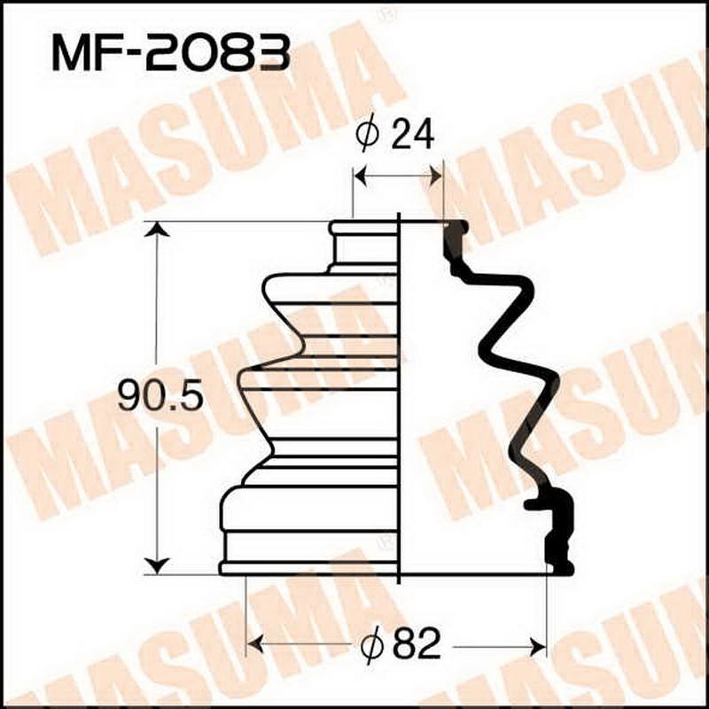 Пыльник привода Masuma MF-2083