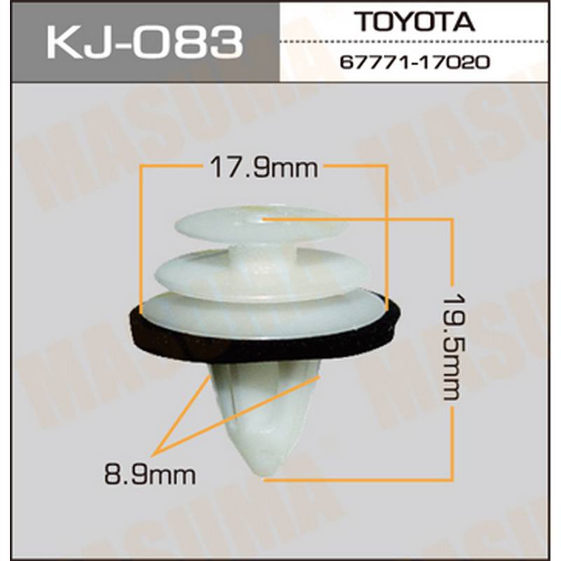 Клипса MASUMA KJ-083