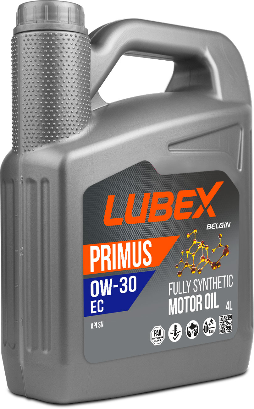 Масло моторное LUBEX PRIMUS EC 0W-30 4л.