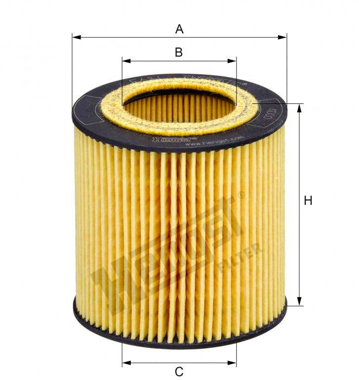 Фильтр очистки масла Hengst E61HD215