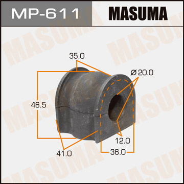 Втулка стабилизатора MASUMA MP-611