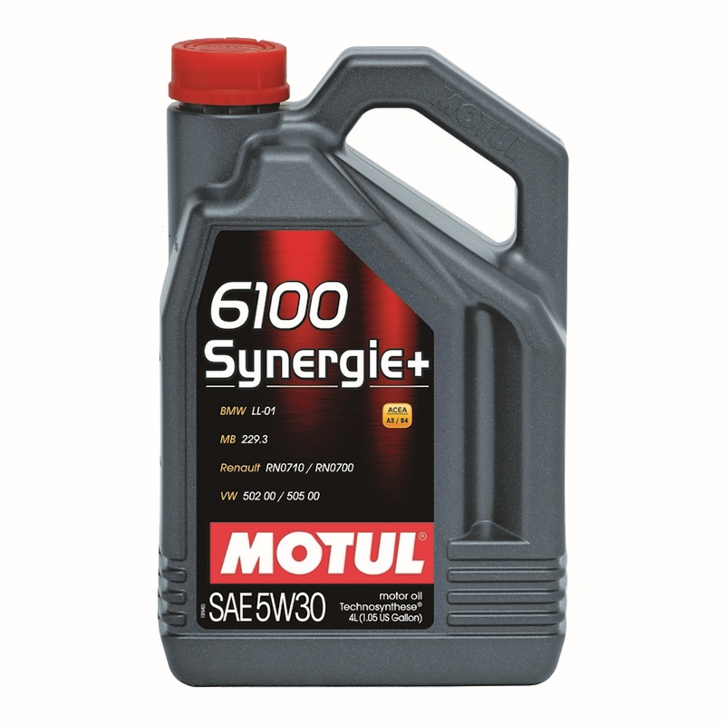 Моторное масло Motul 6100 Synergie+ 5W30 4л