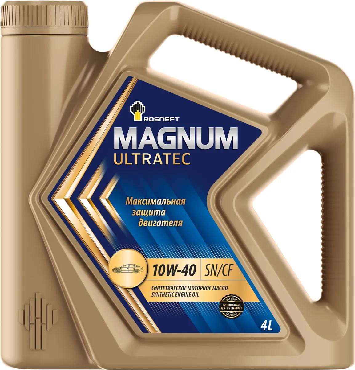 Масло моторное Rosneft Magnum Ultratec 10W40 синт 4л