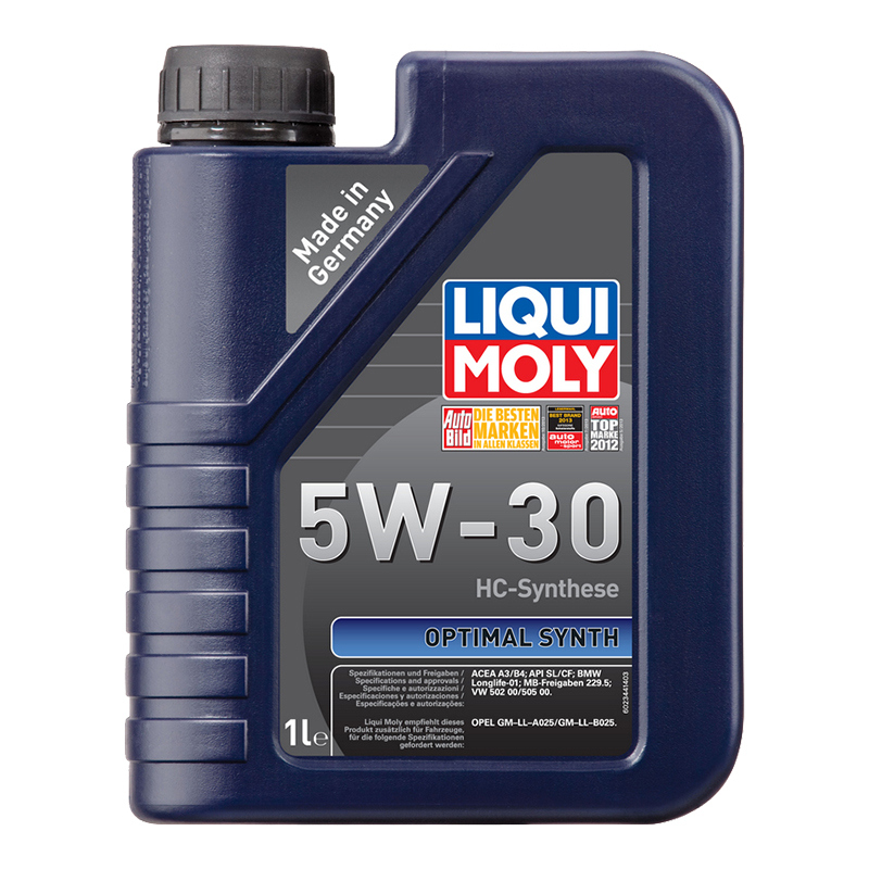 Масло моторное 39000 Liqui Moly Optimal Synth синтетика 5W30 1л