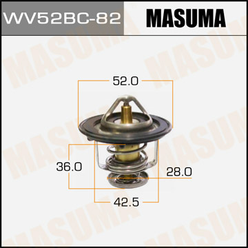 Термостат "Masuma" WV52BC-82