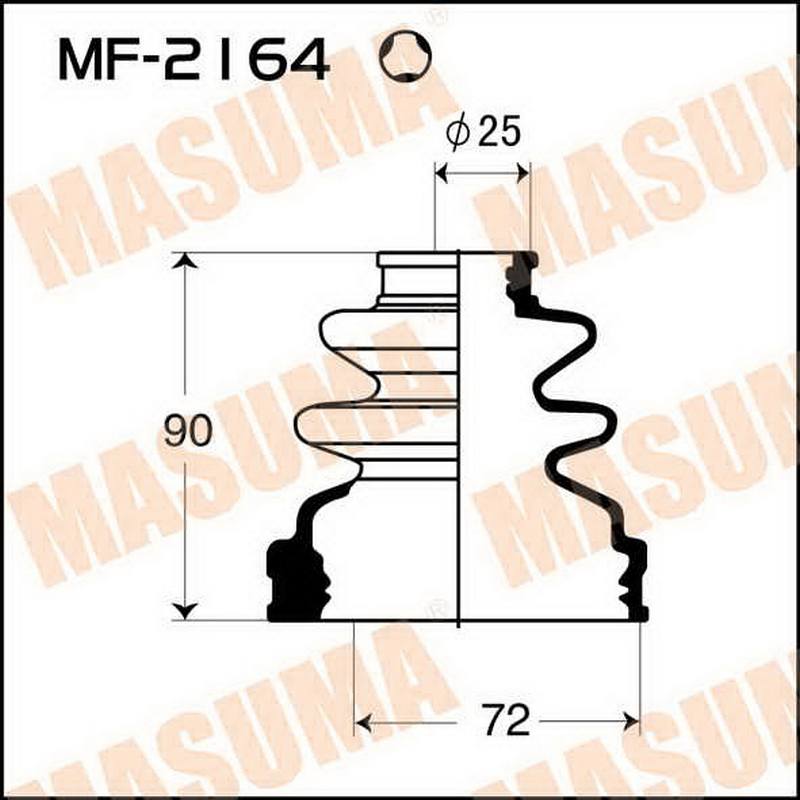 Пыльник привода Masuma MF-2164