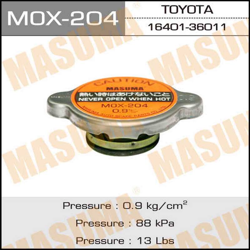 Крышка радиатора Masuma MOX-204