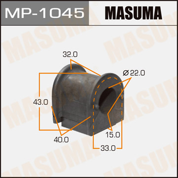 Втулка стабилизатора MASUMA MP-1045