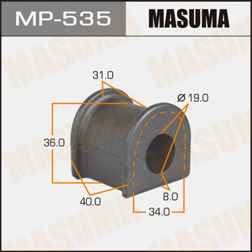 Втулка стабилизатора Masuma MP-535