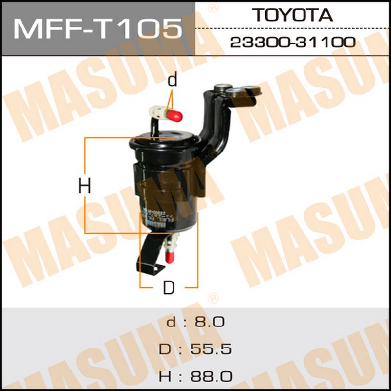 Фильтр топливный в бак MASUMA MFF-T105