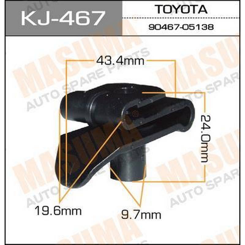 Клипса MASUMA KJ-467