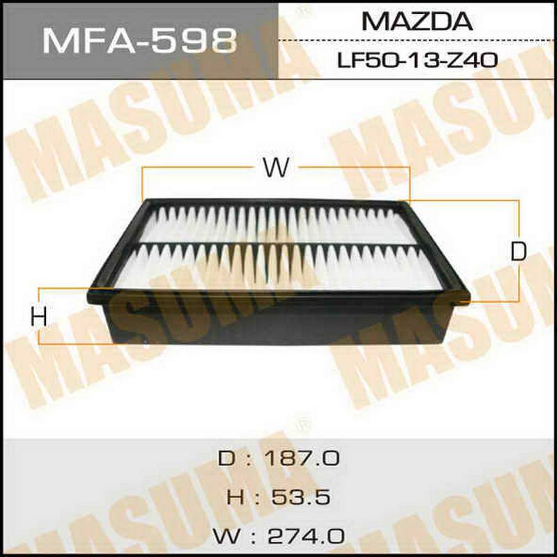 Воздушный фильтр MASUMA MFA-598