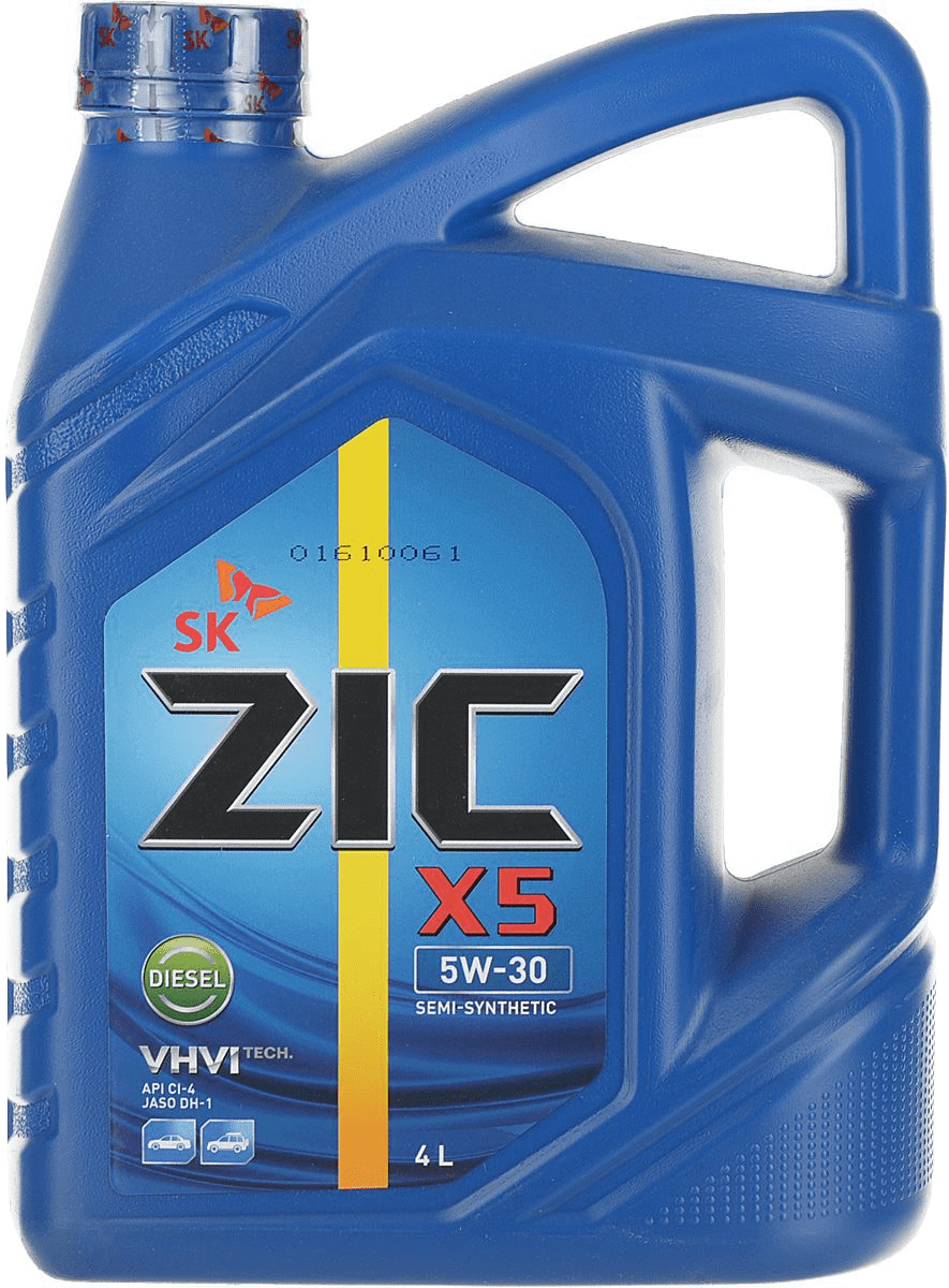Моторное масло ZIC X5 Diesel 5W30 4л.