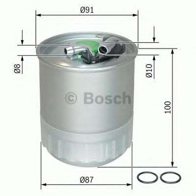 Фильтр топливный BOSCH F 026 402 056