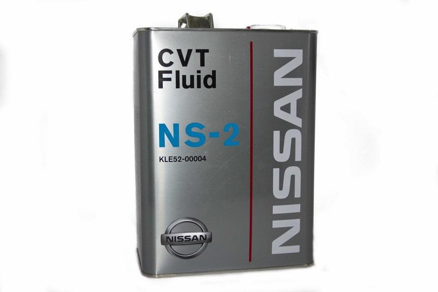 Масло трансмиссионное синтетическое Nissan CVT NS-2 KLE52-00004 4л
