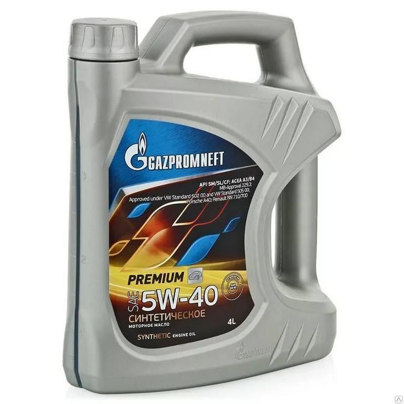 GAZPROMNEFT Diesel Premium 5W40 полусинтетика 5л