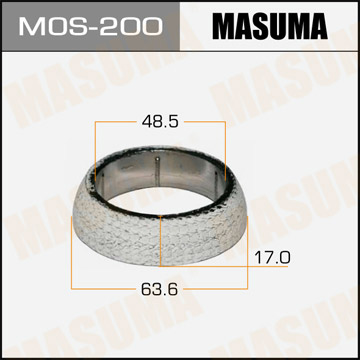 Кольцо уплотнительное глушителя Masuma MOS-200