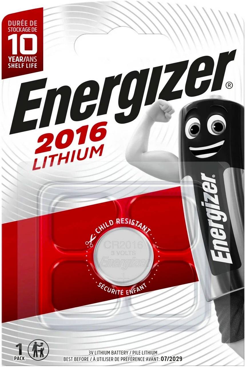 Элемент питания ENERGIZER CR2016