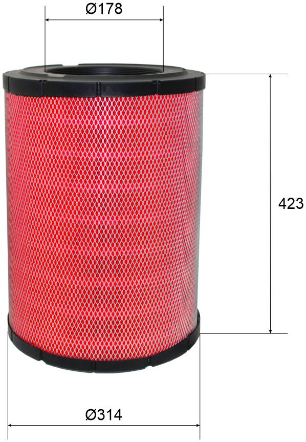 Фильтр воздушный Rb-exide A-283