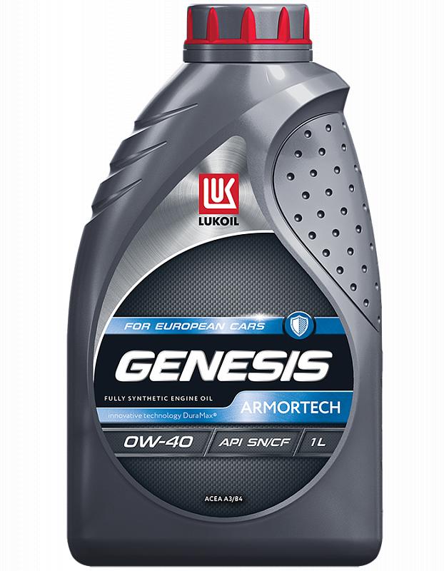 Моторное масло Лукойл Genesis Armortech 0W40 1л.