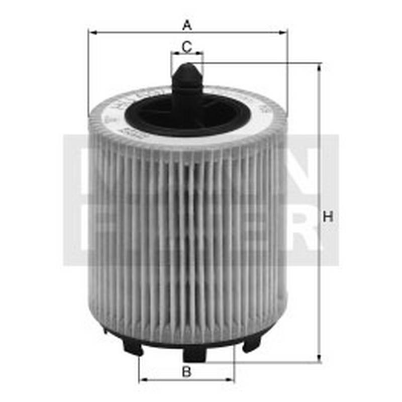Фильтр очистки масла MANN HU6007X