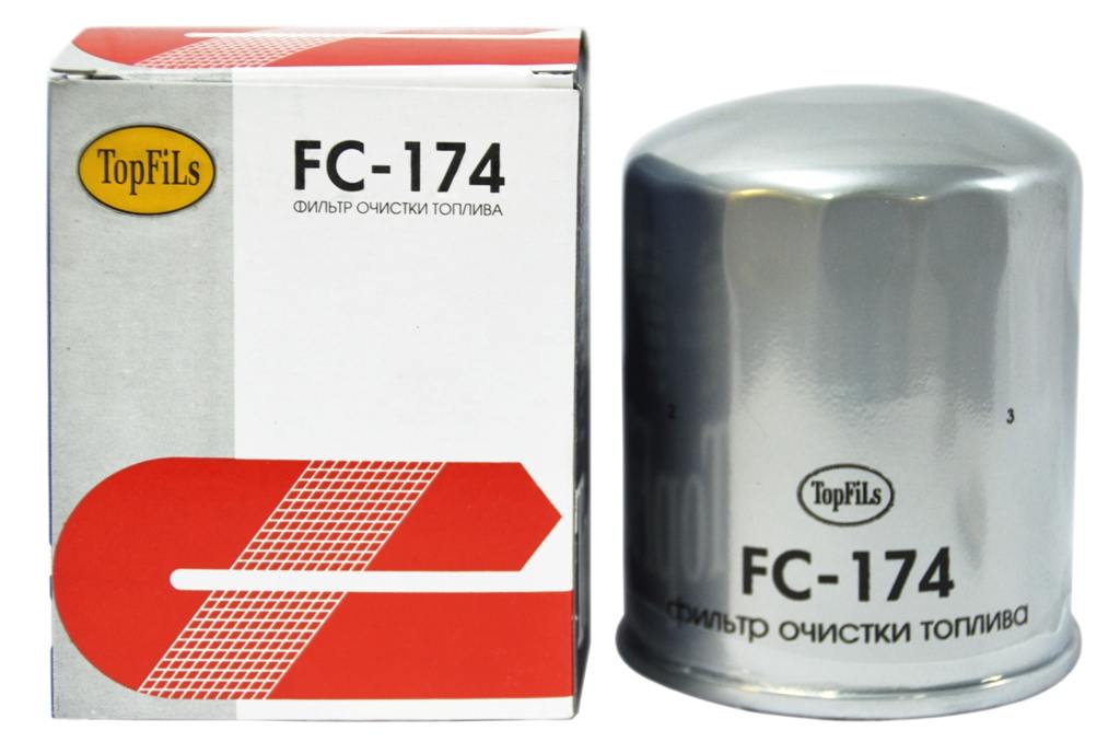 Фильтр топливный TopFils FC- 174 TF01-13-ZA5 Toyota, Mazda, Hino