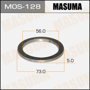 Кольцо уплотнительное глушителя Masuma MOS-128