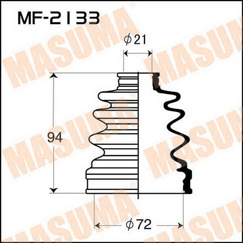 Пыльник привода Masuma MF-2133