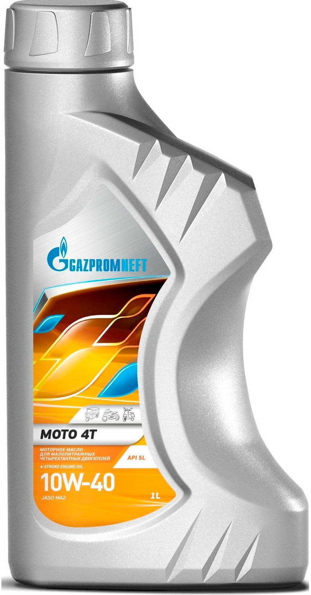 Моторное масло Gazpromneft Moto 4T 10W-40 1л