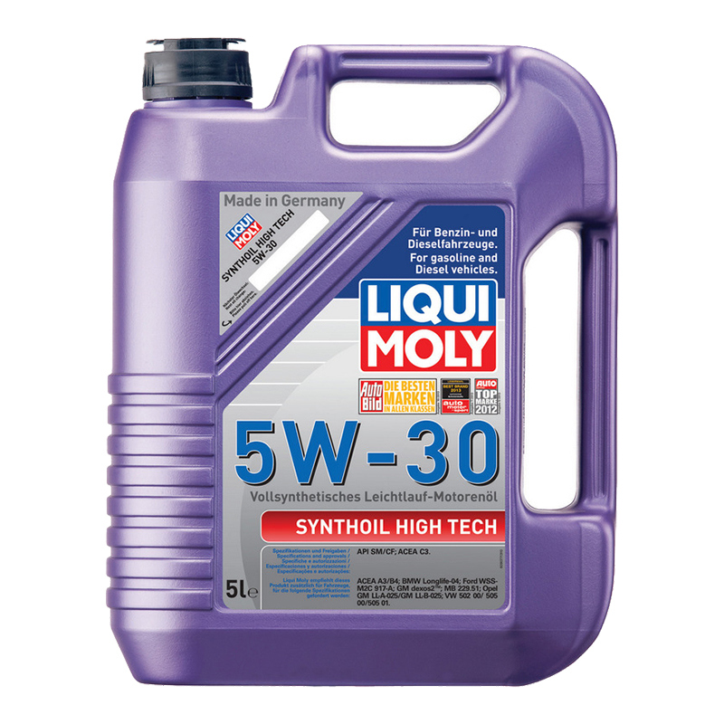 Масло моторное 9077 Liqui Moly Synthoil High Tech 5W30 5л
