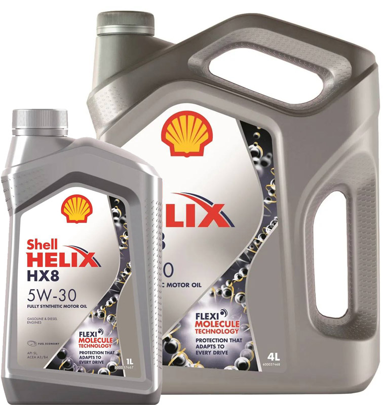 Моторное масло Shell Helix HX8 5W30 4+1л АКЦИЯ