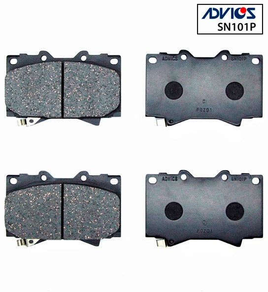 Колодки тормозные дисковые ADVICS SN101P