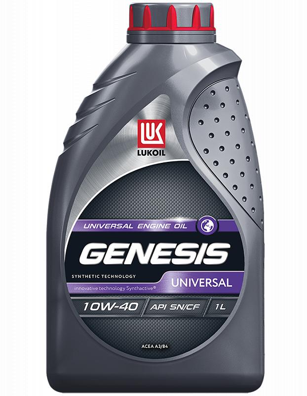 Моторное масло Лукойл Genesis Universal 10W40 1л.