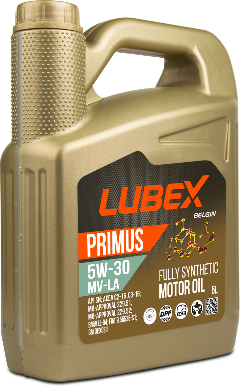 Масло моторное LUBEX PRIMUS MV-LA 5W-30 5л.