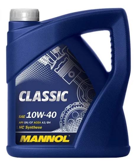 Масло моторное Mannol Classic HP 10W40 полусинтетическое 4л.