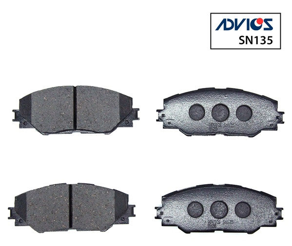 Колодки тормозные дисковые ADVICS SN135