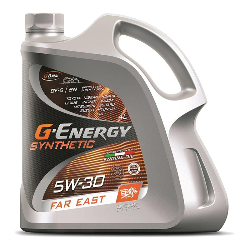 Моторное масло G-Energy Synth Far East 5W30 синтетика 4л