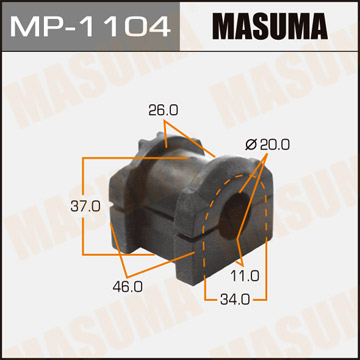 Втулка стабилизатора MP-1104
