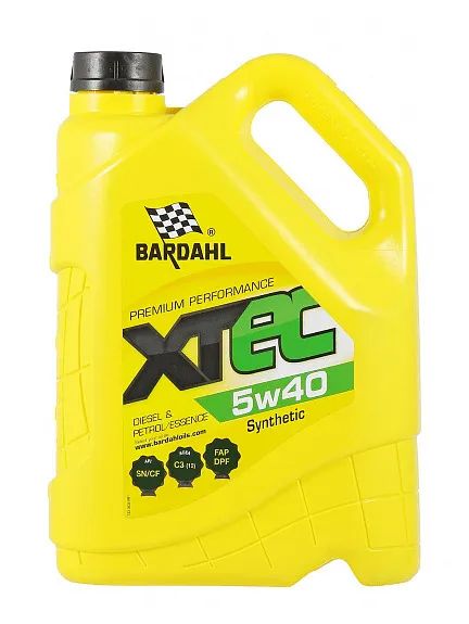 Масло моторное BARDAHL XTEC SN/CF 5W40 5л