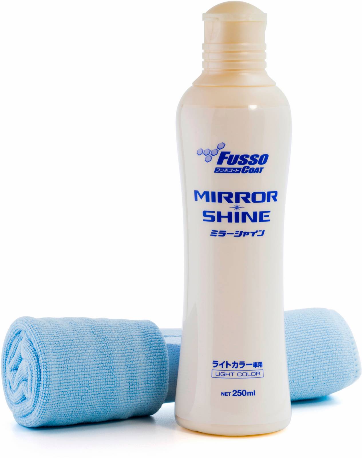 Полироль для кузова для усиления блеска Soft99 Fusso Mirror Shine 9 Month для светлых