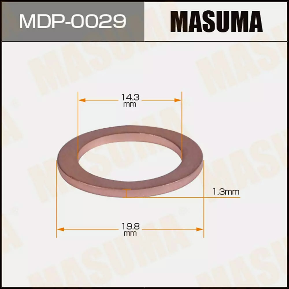 Прокладка сливной пробки MASUMA MDP-0029