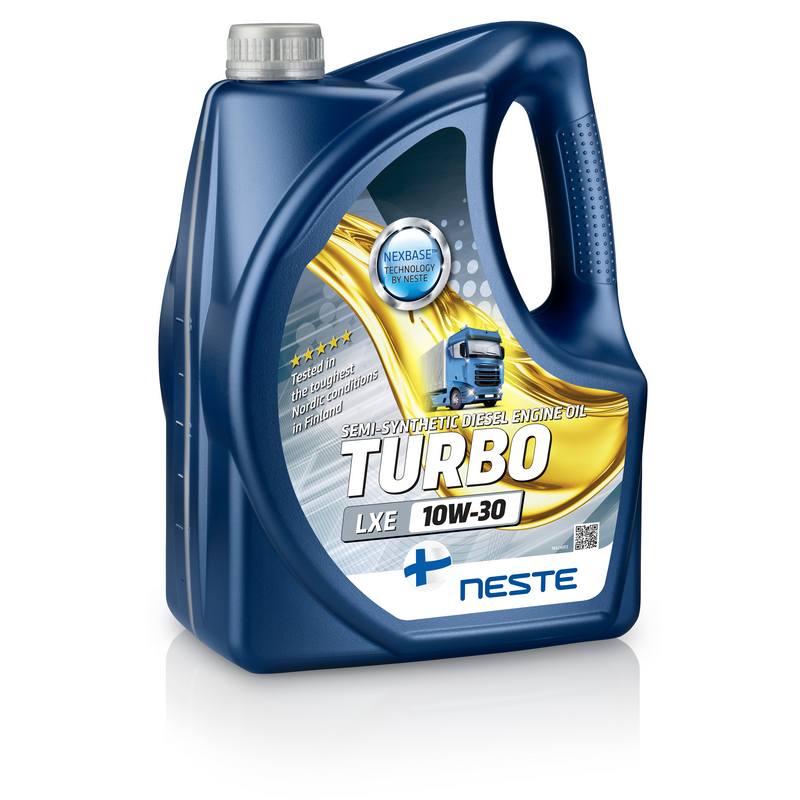 Масло моторное NESTE Turbo LXE 10W30 полусинтетическое 4л.