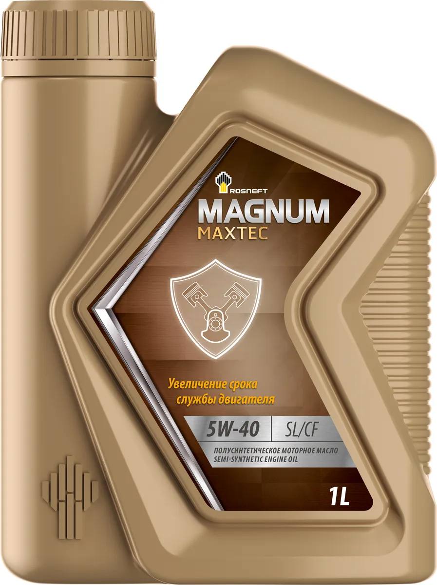Масло моторное Rosneft Magnum Maxtec 5W40 п/с 1л