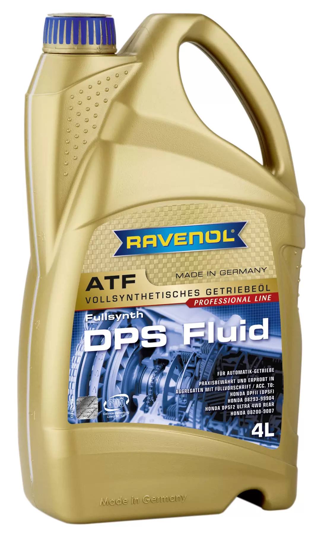 Масло трансмиссионное RAVENOL DPS Fluid 4л. new